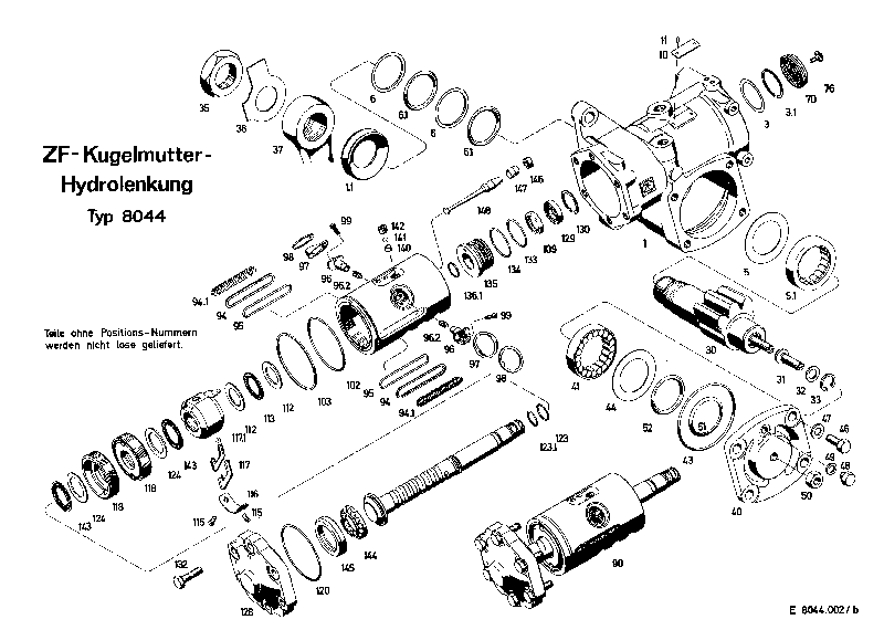 Крышка 8045002211 ZF