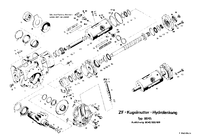 Крышка корпуса 8045402132 ZF