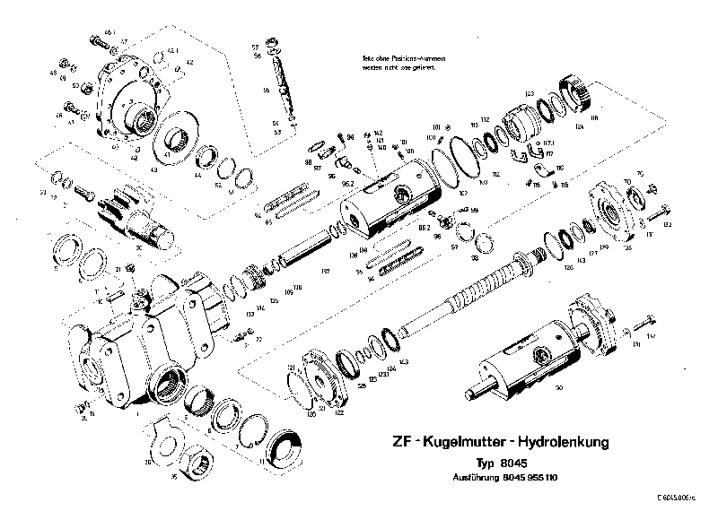 Крышка корпуса 8045602165 ZF