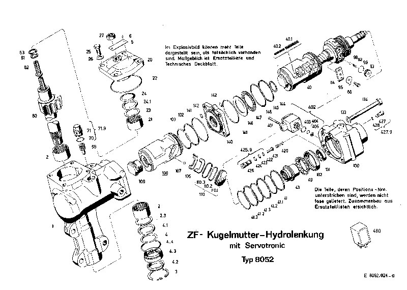 Винт 8052030176 ZF