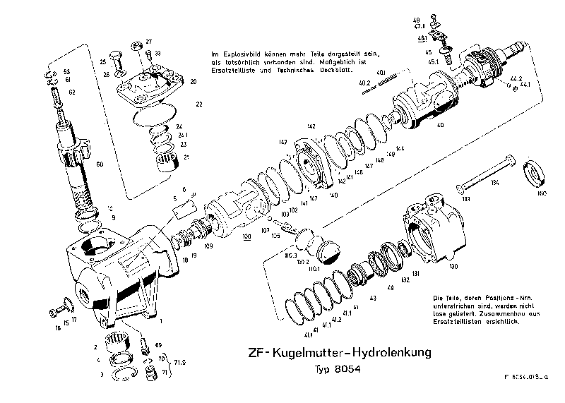 Поршень 8054443251 ZF