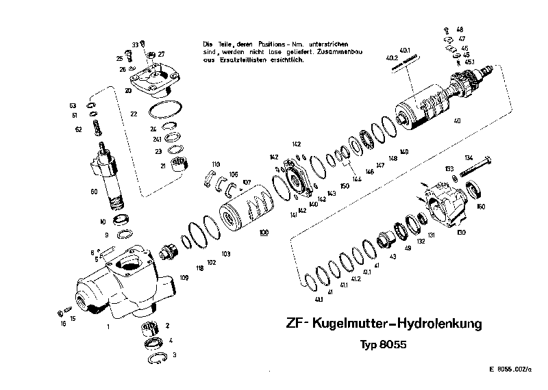 Крышка корпуса 8055402111 ZF