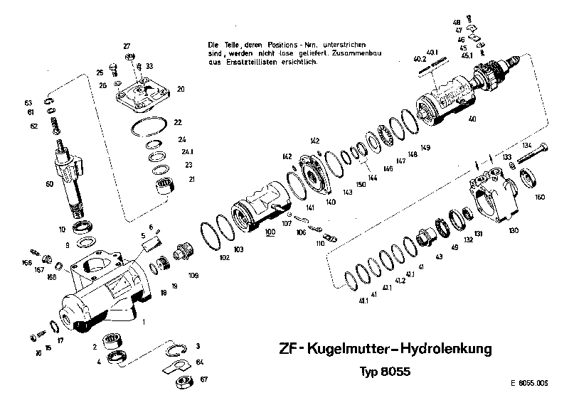 Поршень 8055443179 ZF