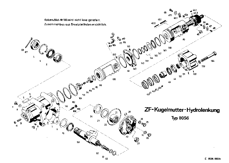 Болт с шестигранной головкой 0636015015 ZF