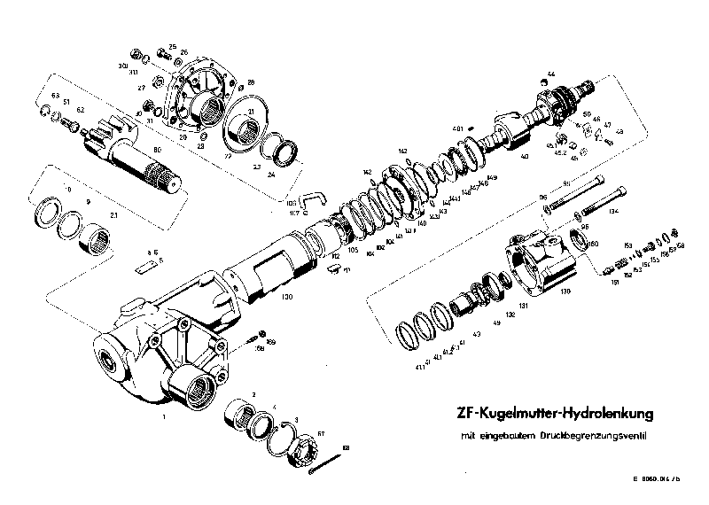 Крышка корпуса 8060402118 ZF