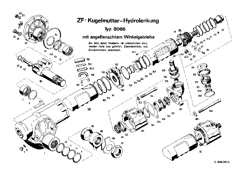Винт 8062030112 ZF