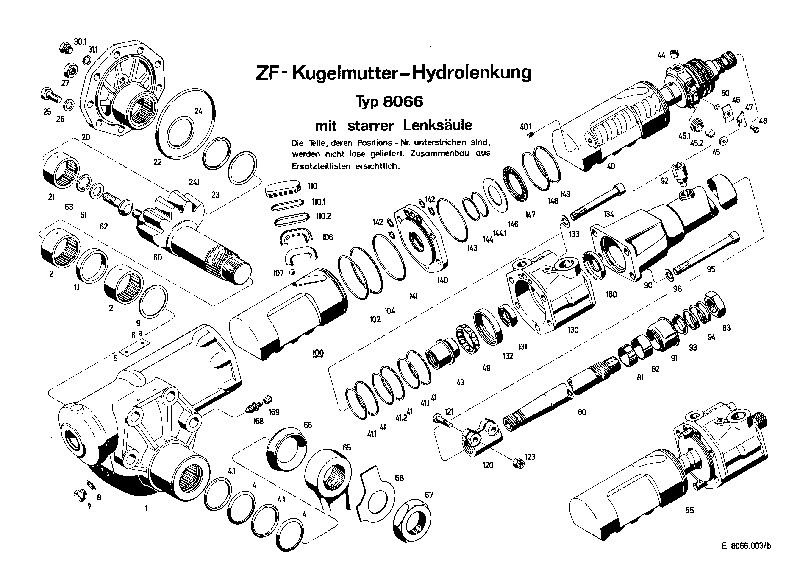 Корпус клапана 8066446118 ZF