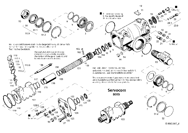 Крышка цилиндра 8095002125 ZF