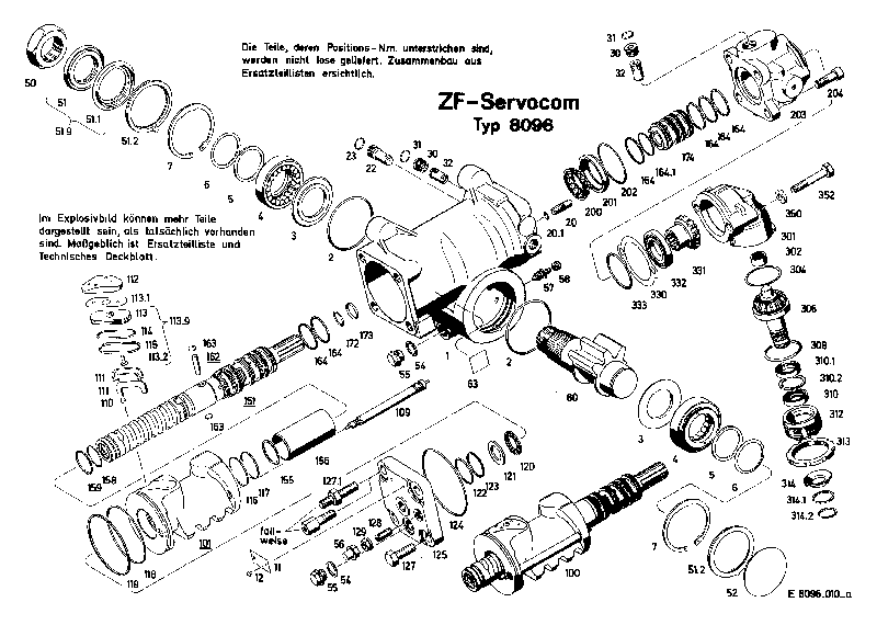Винт 8046030107 ZF