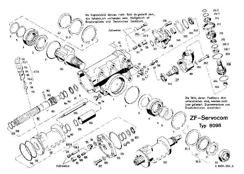 Поршень 8098843191 ZF