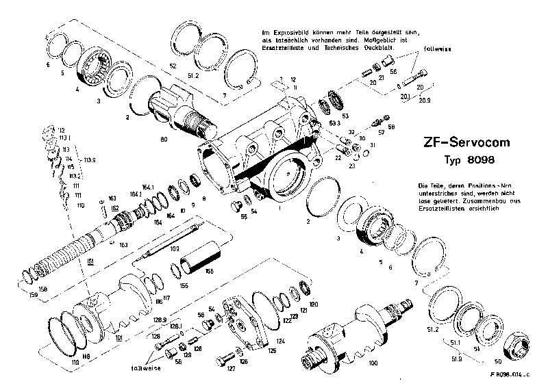 Корпус 8098401480 ZF