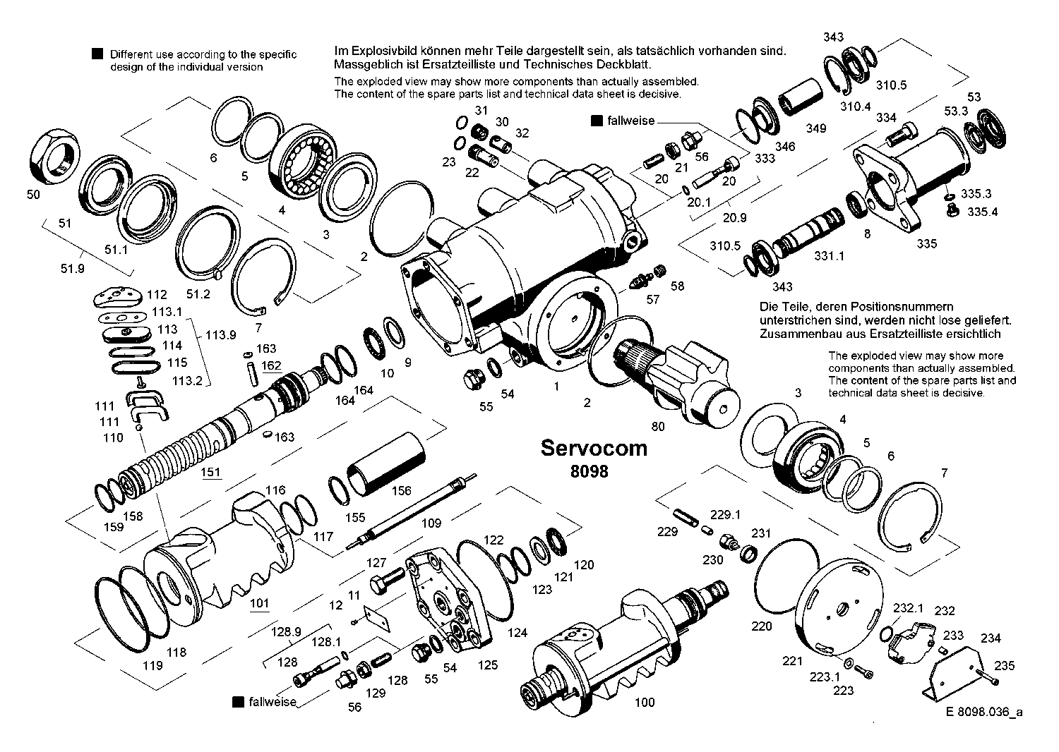 Корпус 8098401775 ZF