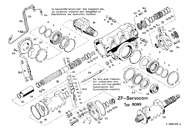 Поршень 8099444117 ZF