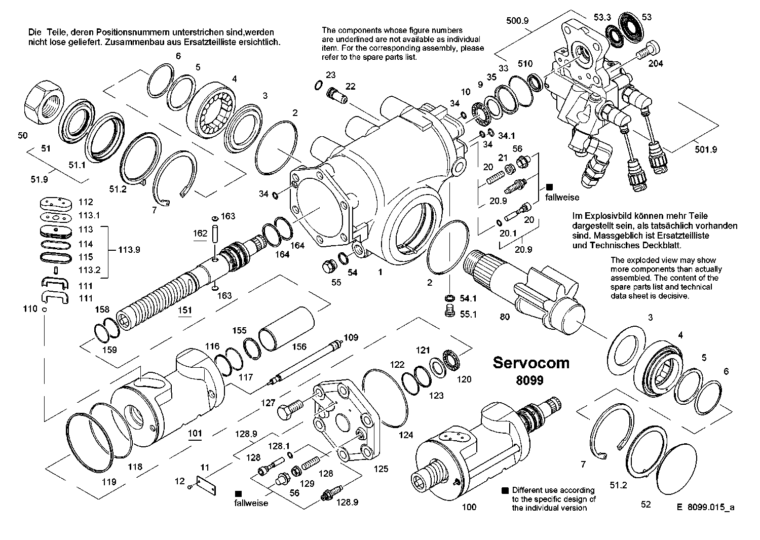 Крышка цилиндра 8099602121 ZF