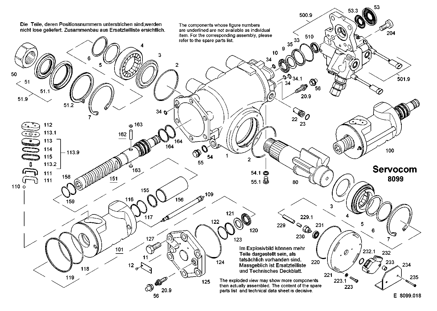 Корпус 8099401257 ZF