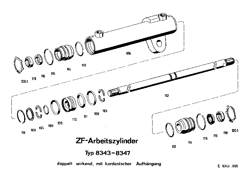 Стопорное кольцо 0630513200 ZF