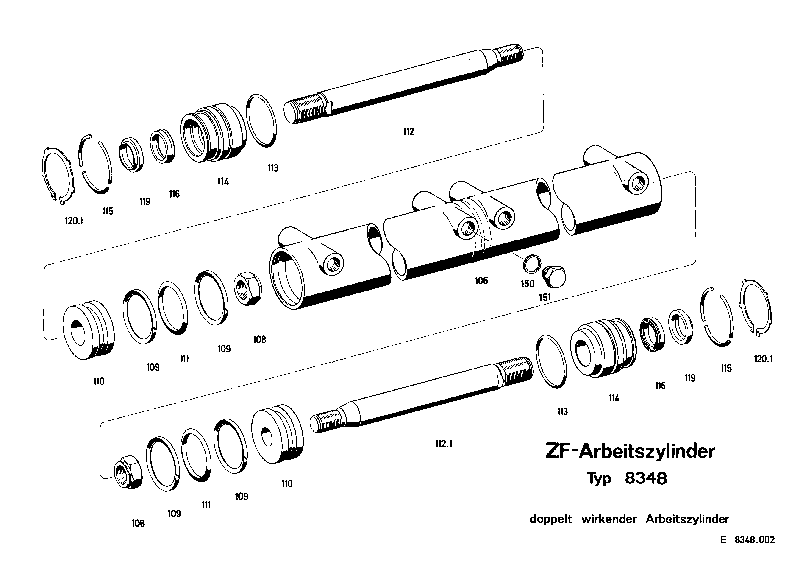 Резьбовая пробка 0636305012 ZF