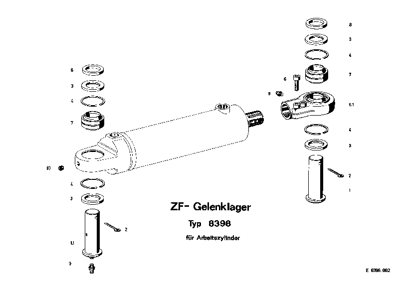Резьбовая пробка 0636301046 ZF
