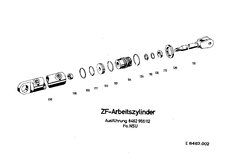 Контргайка 0637011510 ZF
