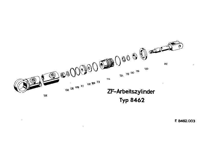 Заглушка 0637510025 ZF