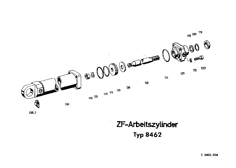 PISTON ROD 8462014111 ZF