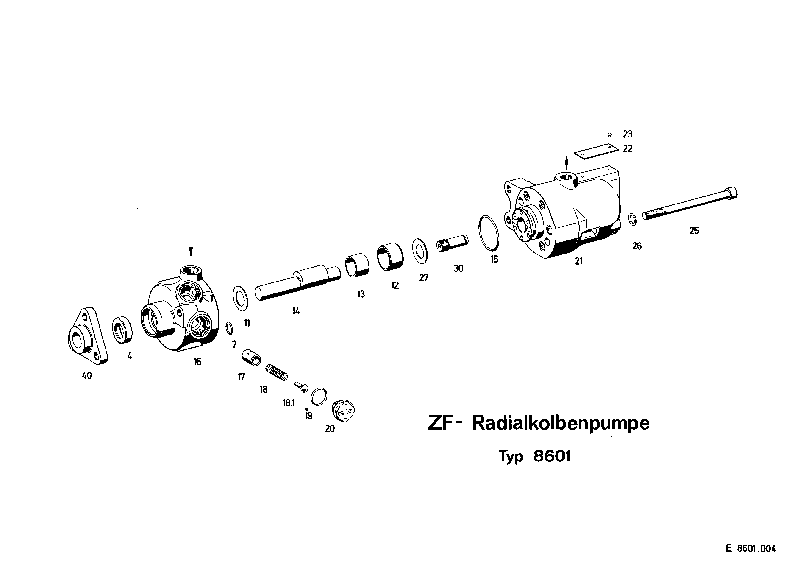 Крышка 8601802117 ZF