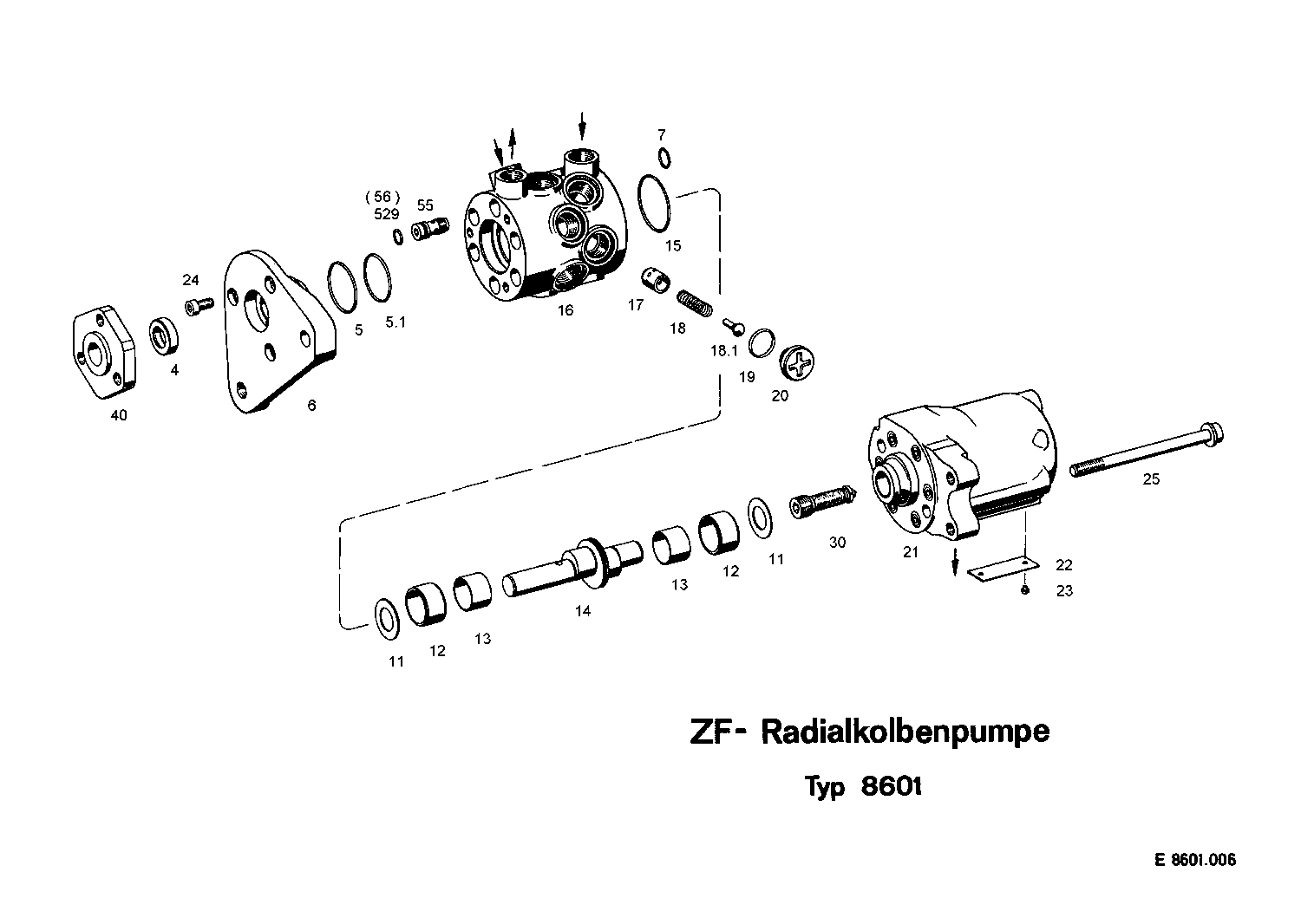 Насечной штифт 0631311003 ZF