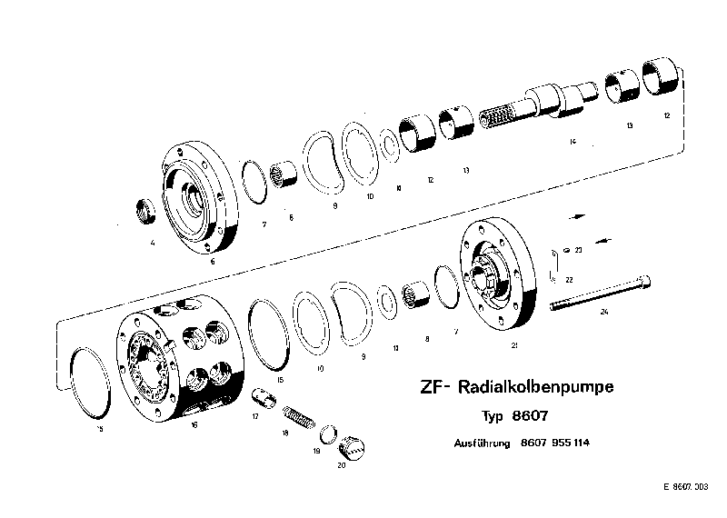 Крышка 8605002124 ZF