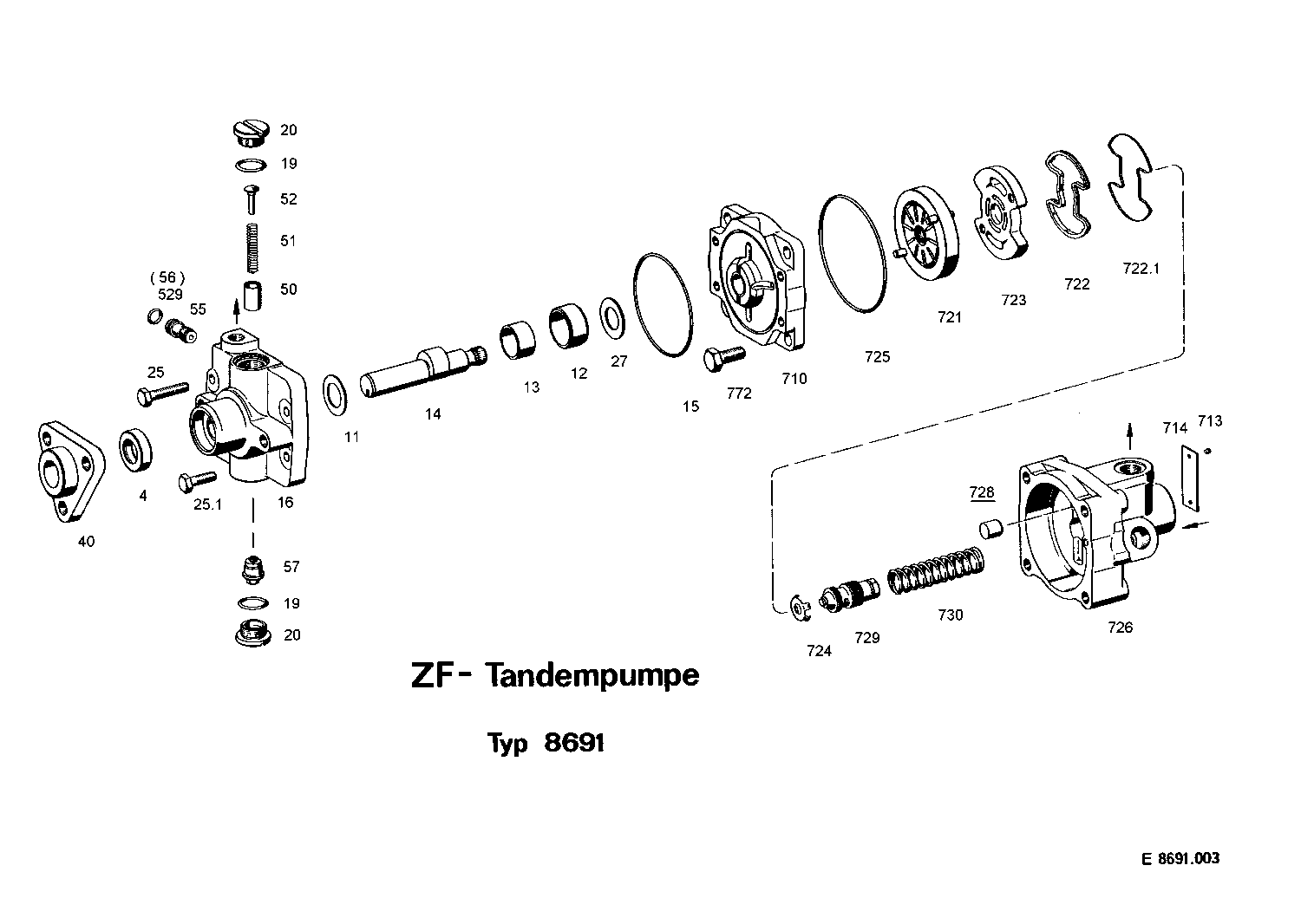 Корпус 8601301211 ZF