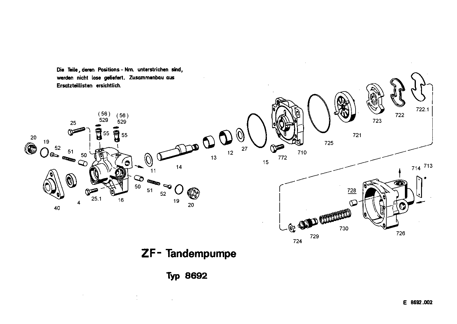 Поршень 8601043147 ZF