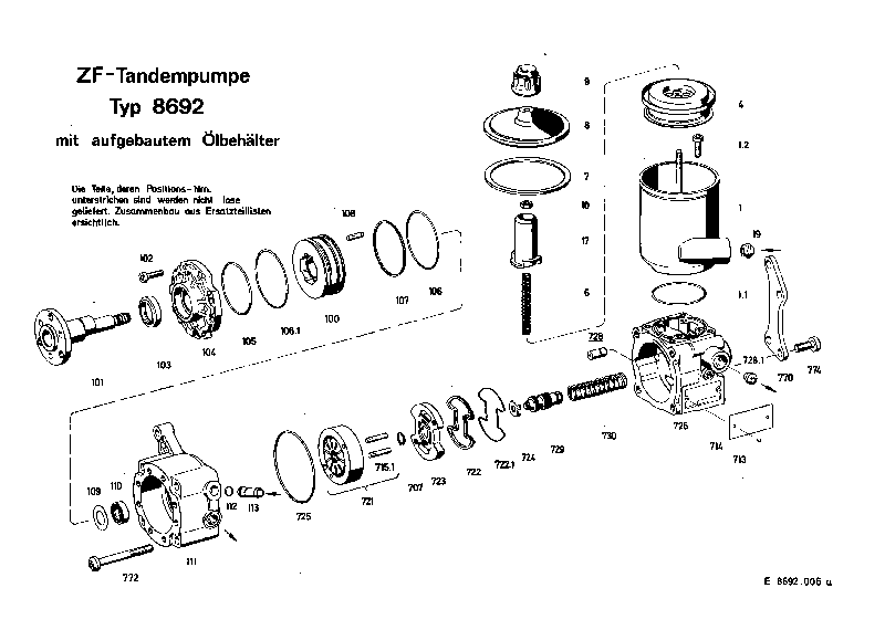 Заводская табличка 7683040184 ZF