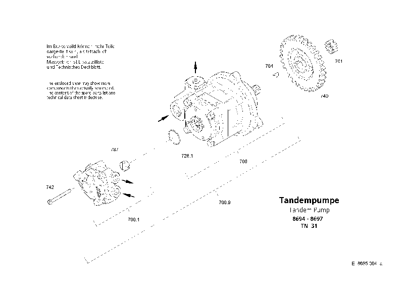 Комплект роторов 7684860211 ZF