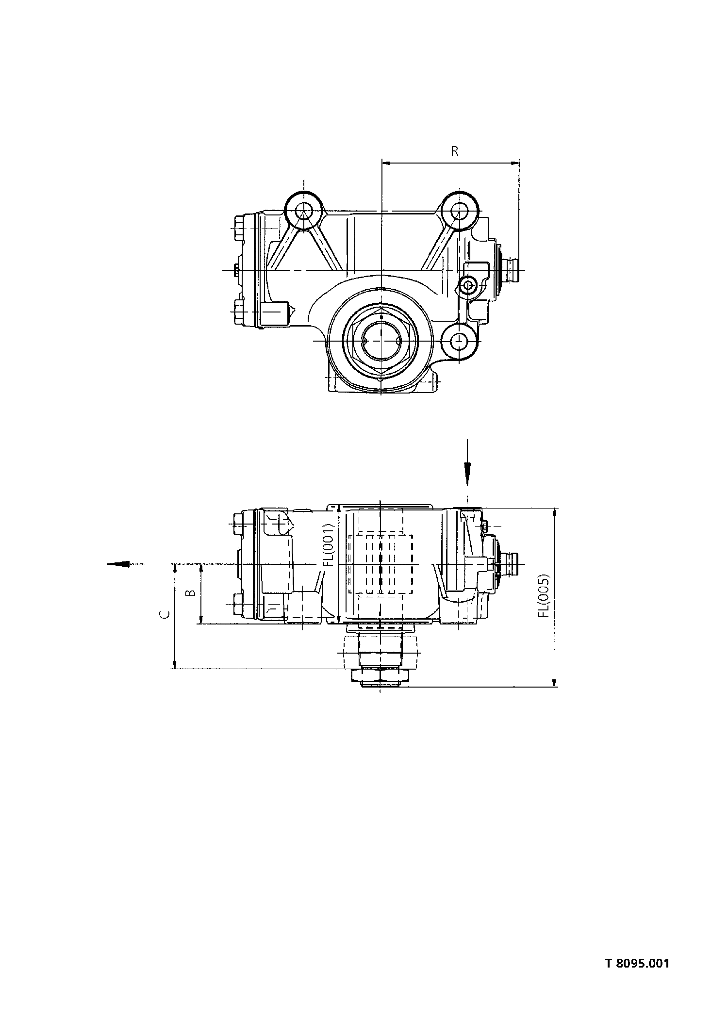 Поршень 8095444168 ZF
