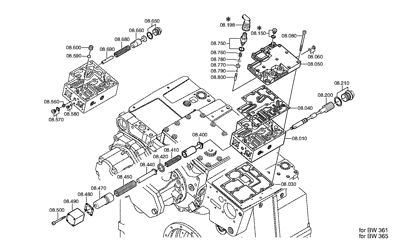 OIL LEVEL TUBE 3080201008 ZF