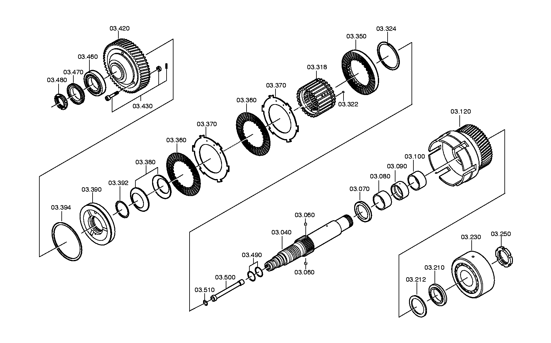 Крышка 3081303205 ZF