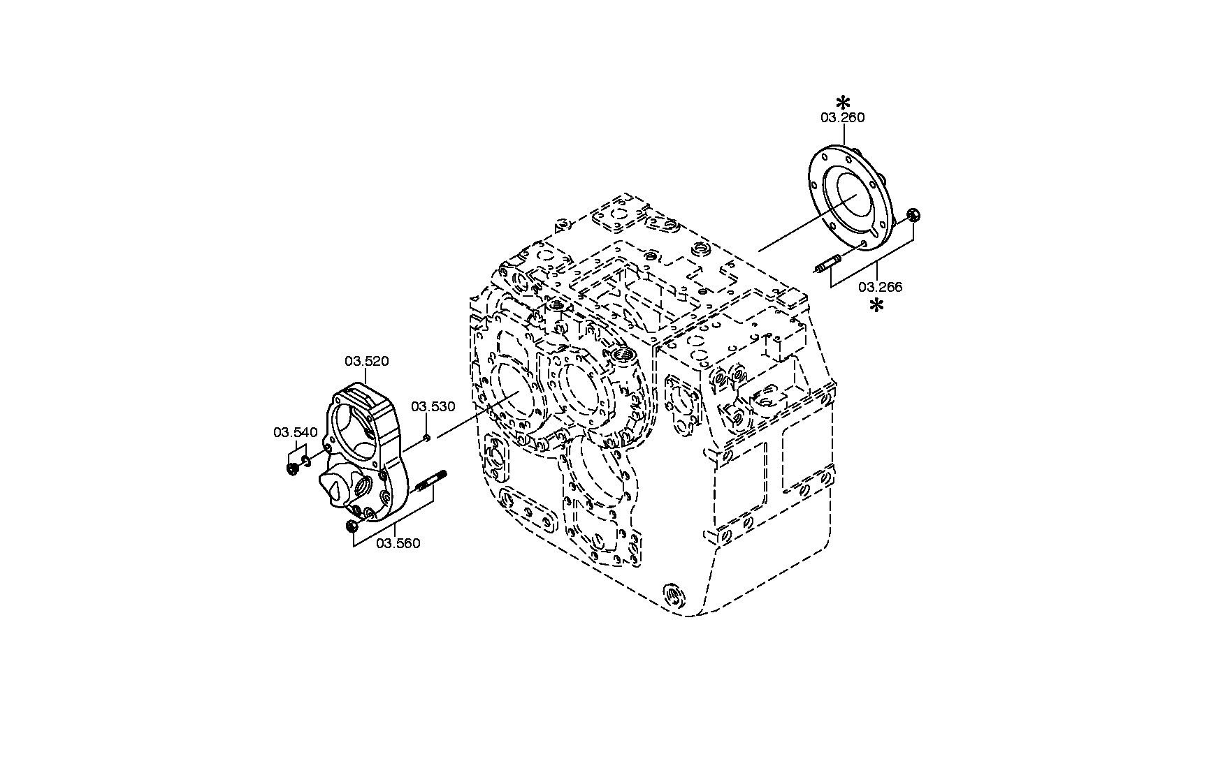 Входная шестерня 3081306074 ZF