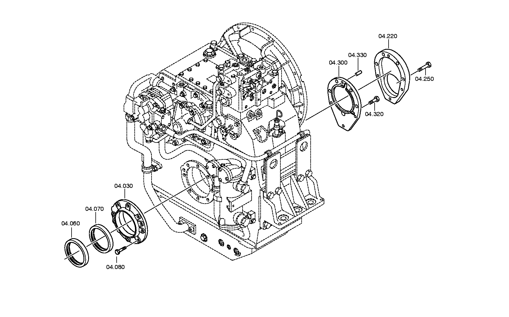 Входная шестерня 3080306038 ZF