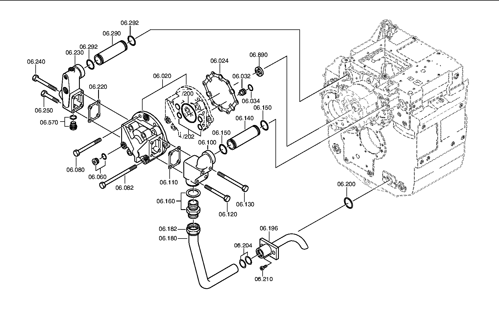 Соединительная деталь 3080206065 ZF