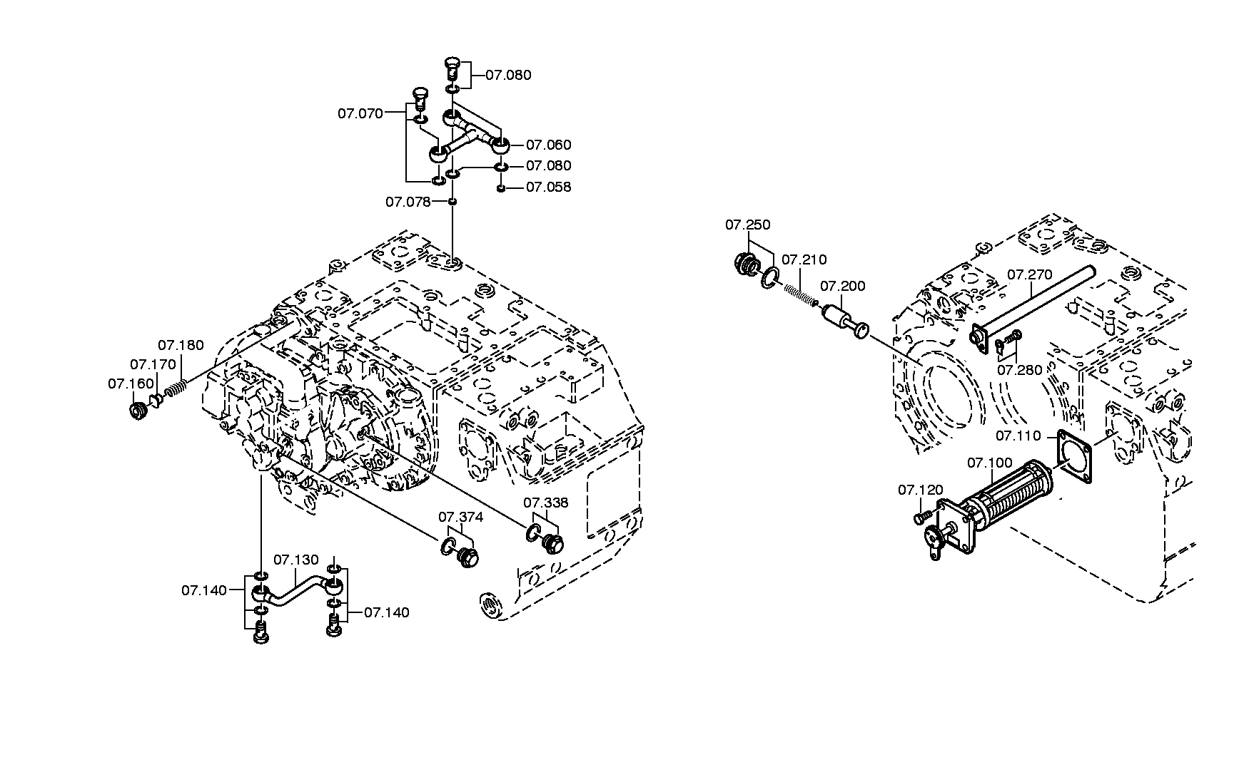 PRESSURE LINE 3081207105 ZF