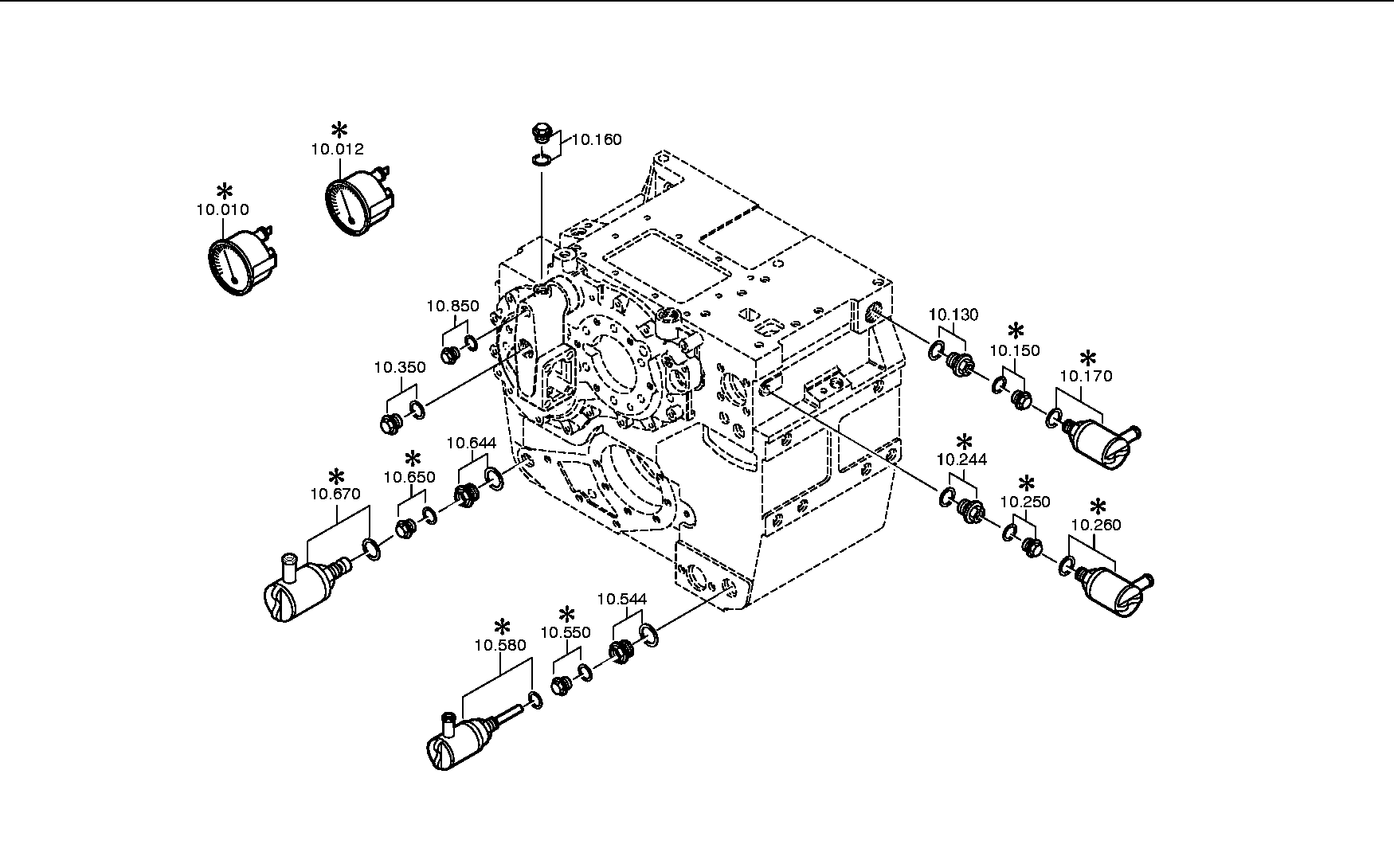 Стопорный винт 0636031006 ZF