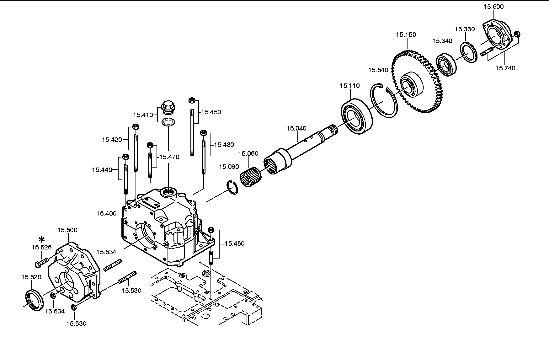 WHEEL 3080315013 ZF
