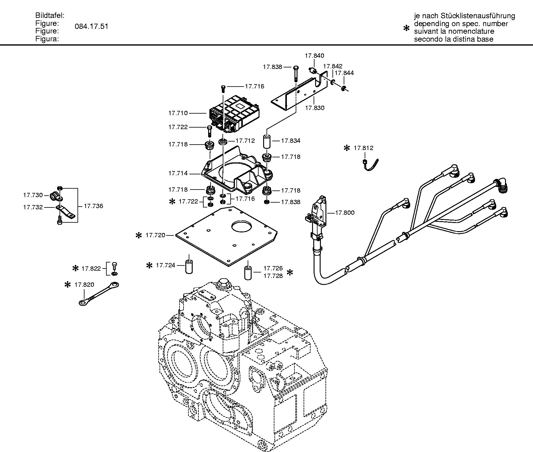 Жгут проводов 3084217002 ZF
