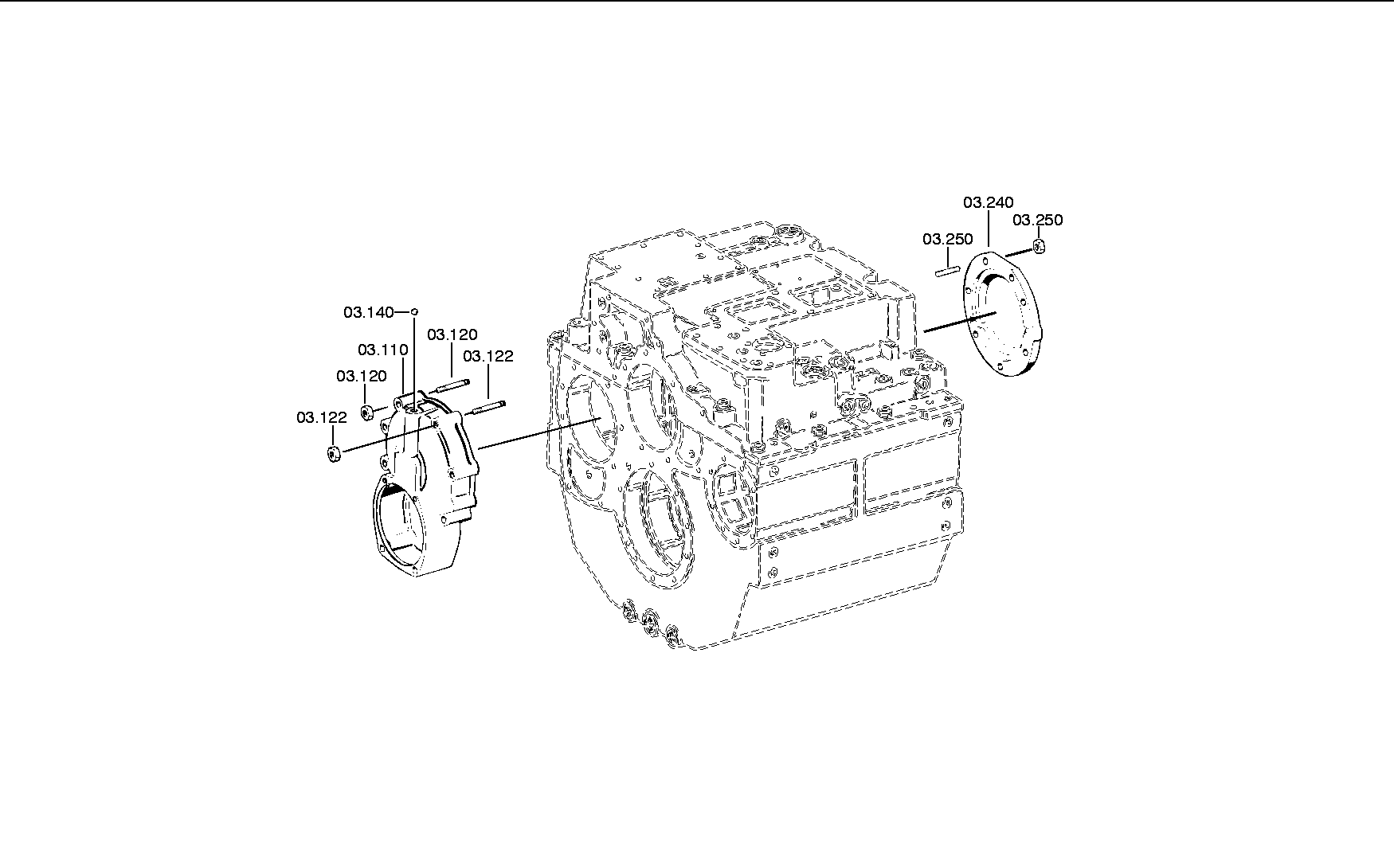 Косозубое зубчатое колесо 3082303019 ZF