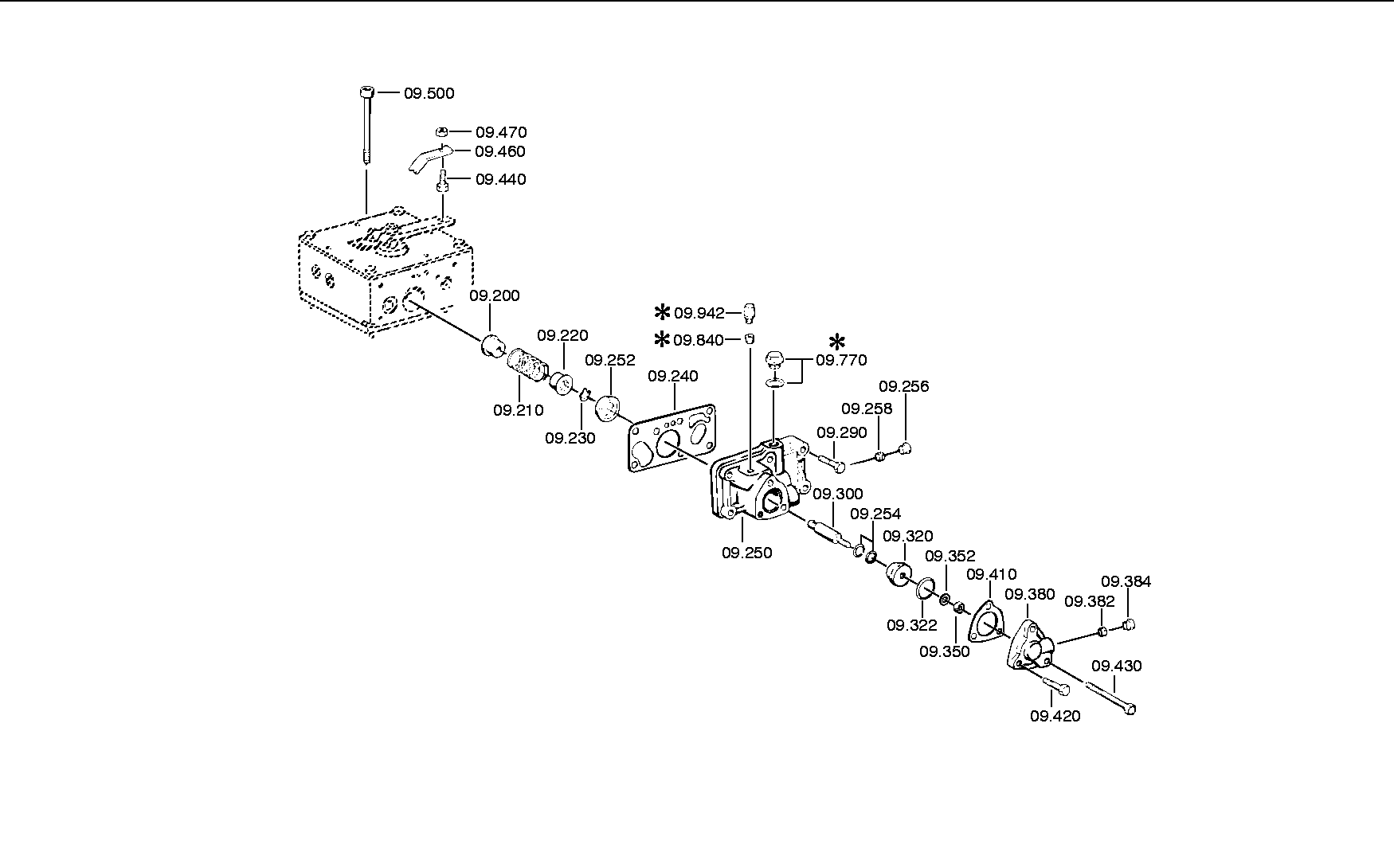 GEAR SHIFT ROD 3082308097 ZF