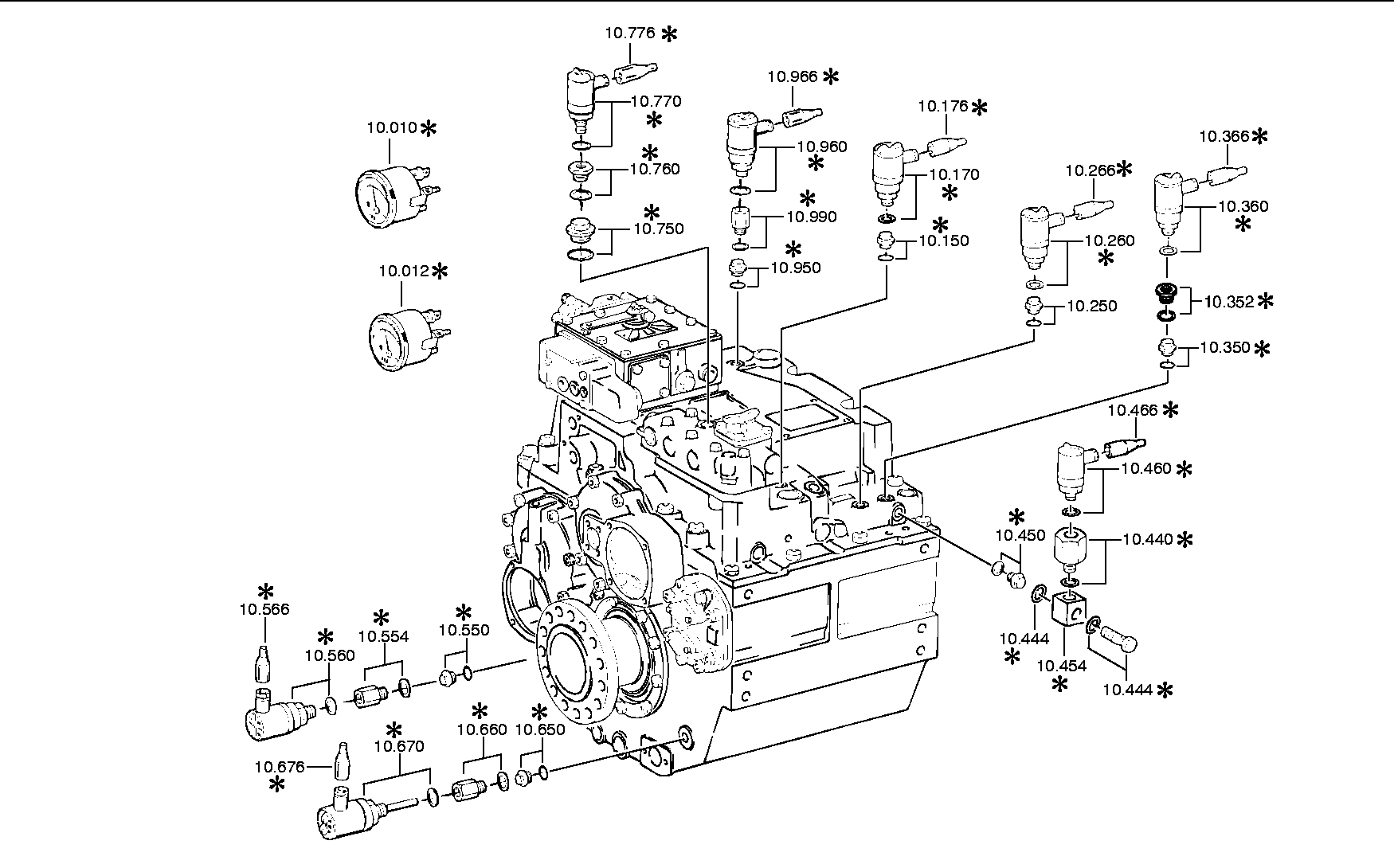 Шпилька 0636611169 ZF