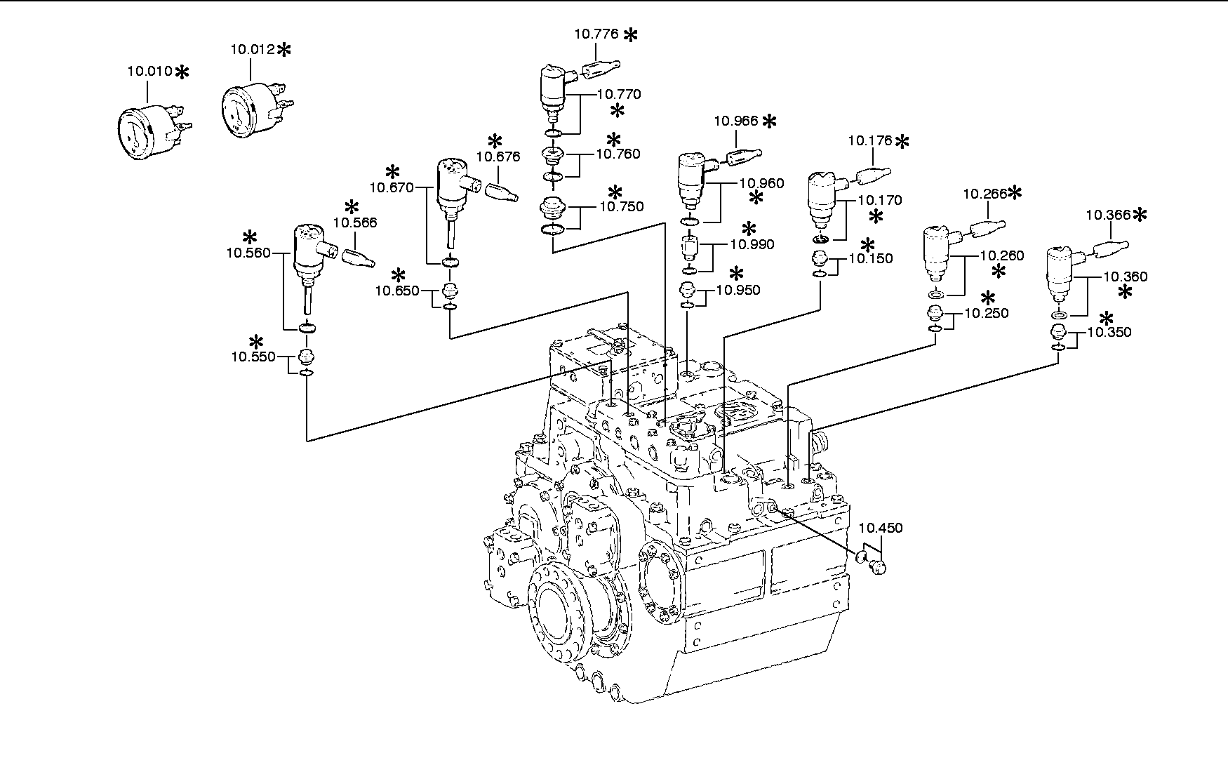 Корпус 3082201078 ZF