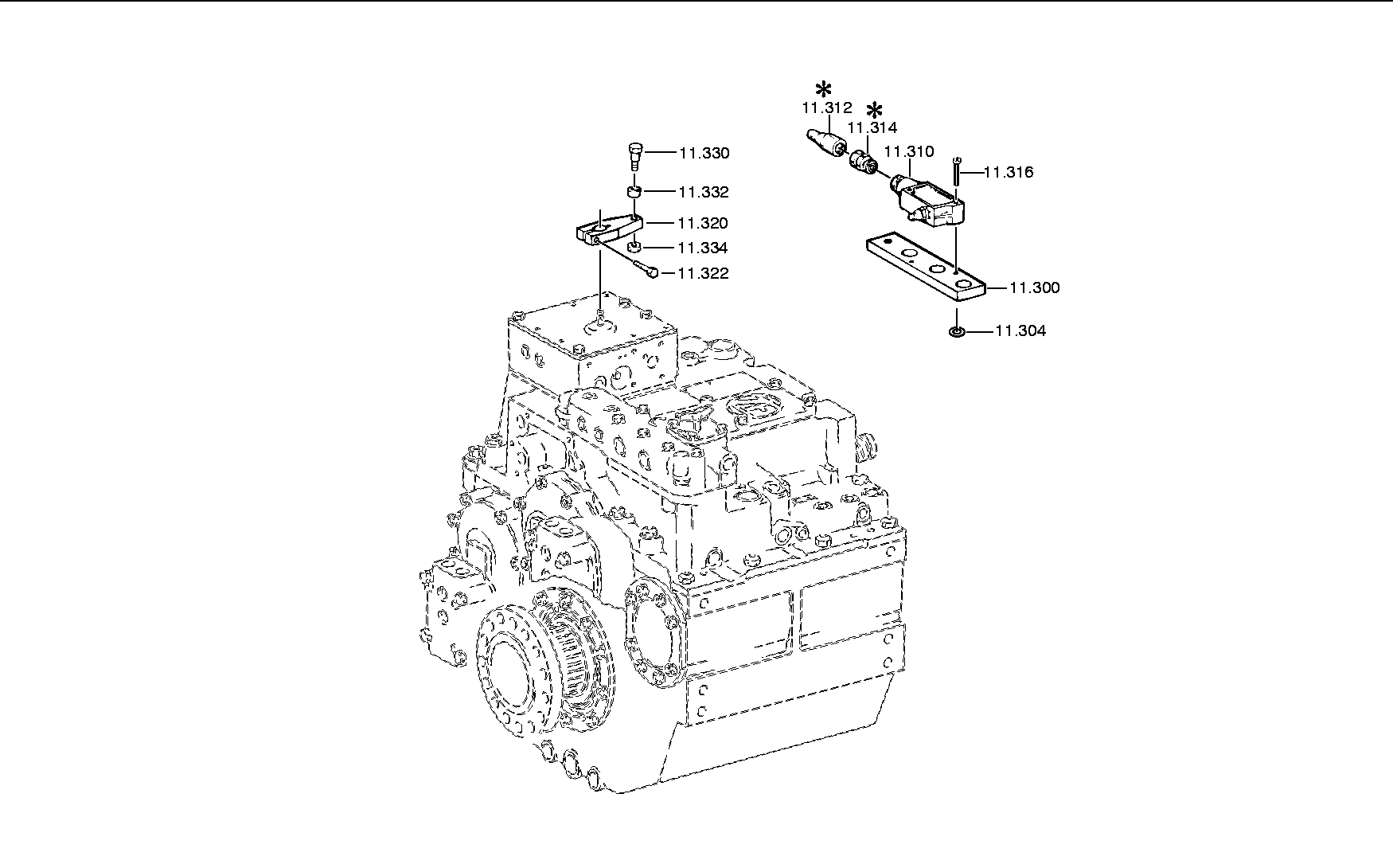 SHEET 3082301170 ZF
