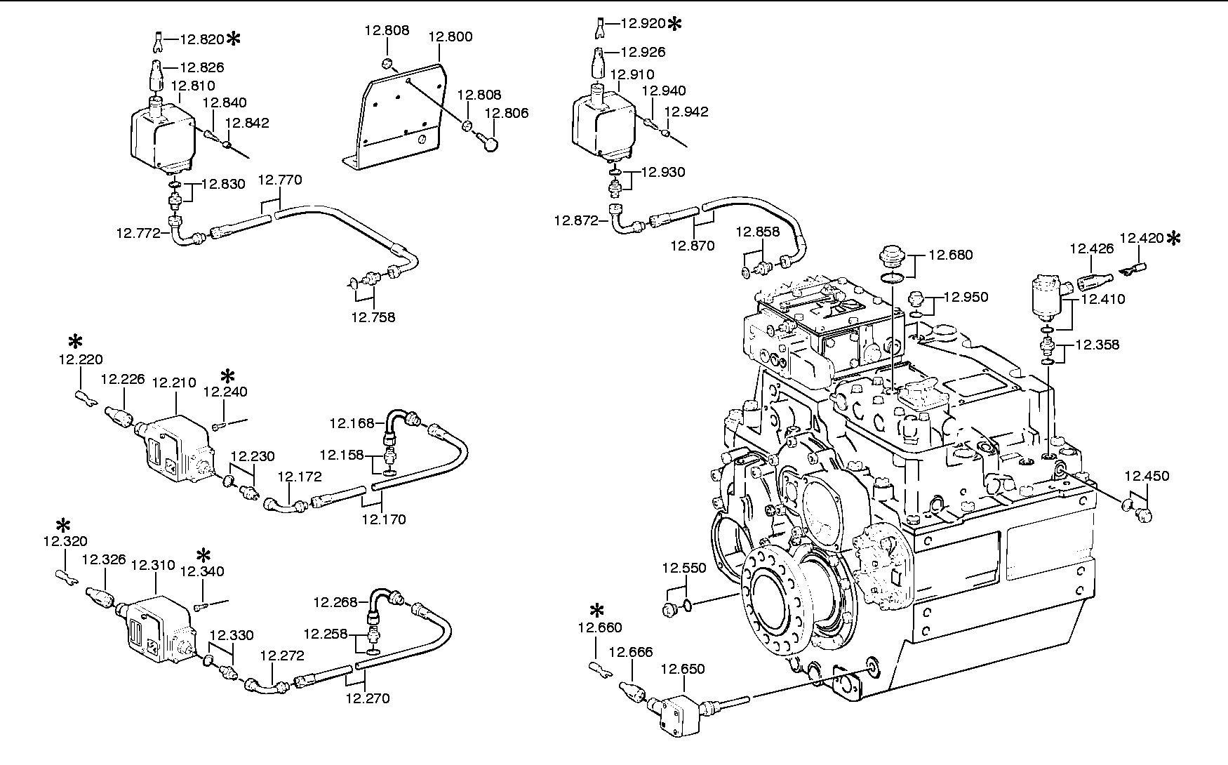 Жгут проводов 3082210119 ZF