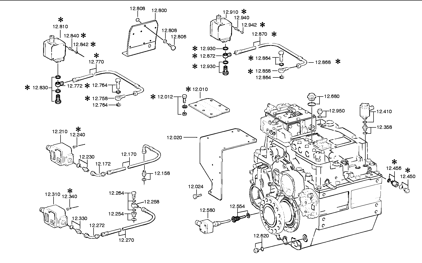 Жгут проводов 3082210242 ZF