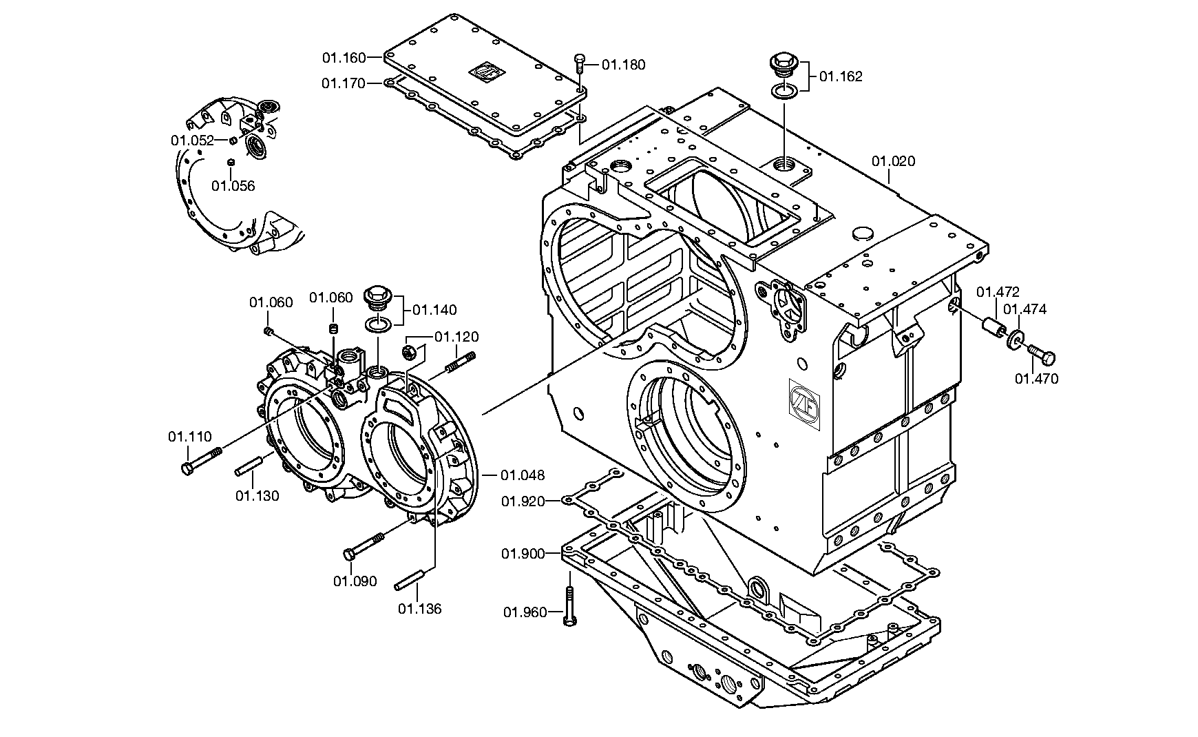 Прокладка 3084301169 ZF
